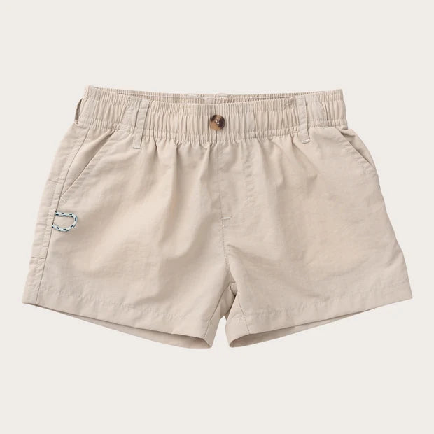 Prodoh | Boys' Outrigger Performance Short in Feather Gray