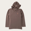 Prodoh | Boys' Pro Performance Hoodie in Coffee Quartz Brown with Camo Logo