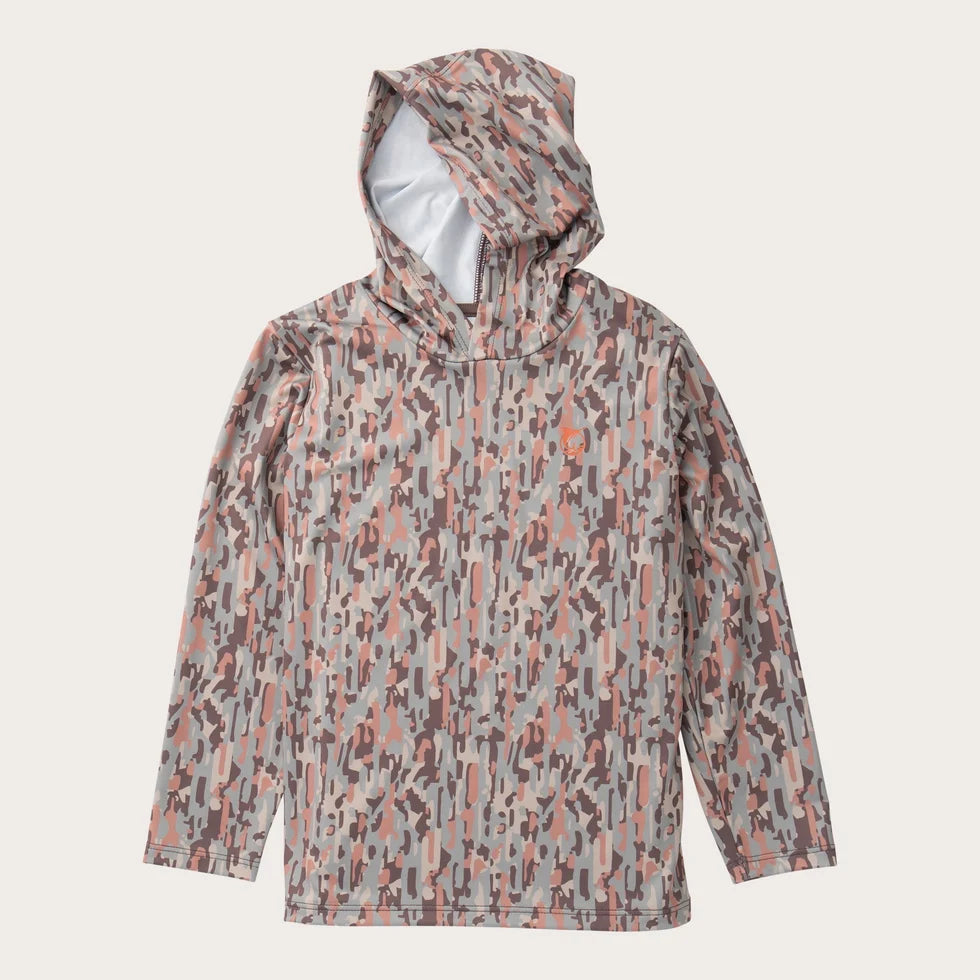 Prodoh | Boys' Pro Performance Hoodie in Neutral Camo with Deer Antlers