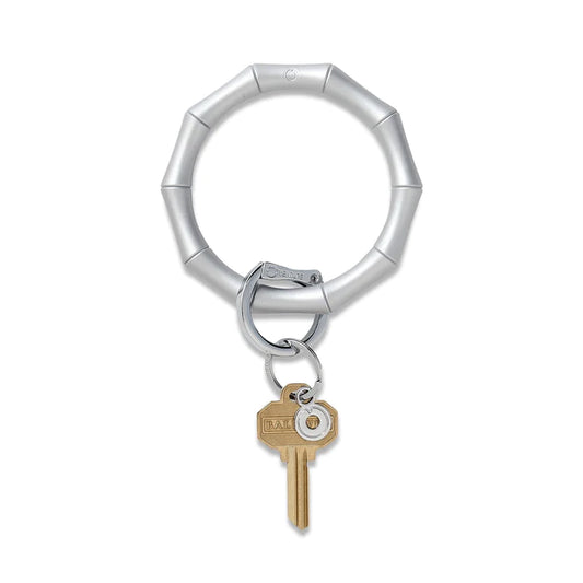 Oventure Quicksilver Bamboo Silicone Big Key Ring