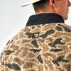 Burlebo Sherpa - Quarter Zip in Rocky Mountain Camo
