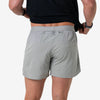 Burlebo | Training Shorts in Heather Light Grey
