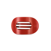 Teleties | Red Carpet Ready Small Flat Round Hair Clip