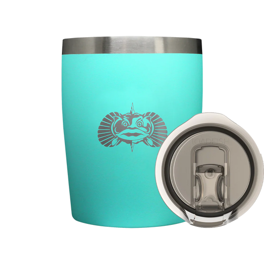 Toadfish | Non-Tipping 10oz Rocks Tumbler in Teal