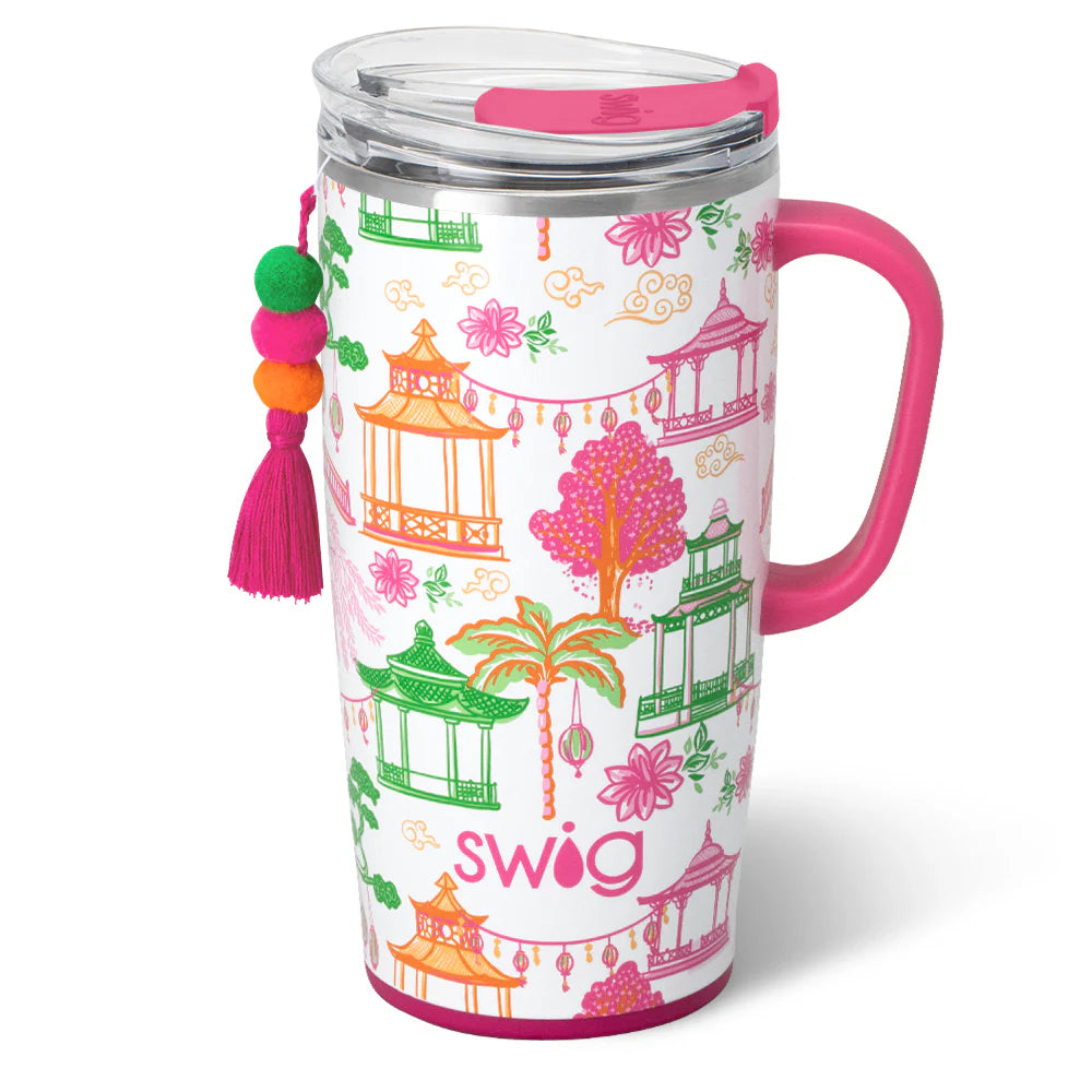 Swig | Pagoda Paradise Travel Mug 20oz