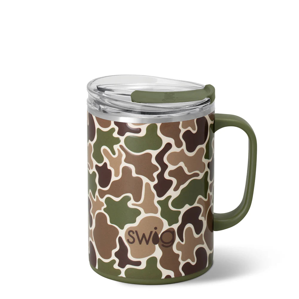 Swig Hunting Camo Camper Mug 24oz