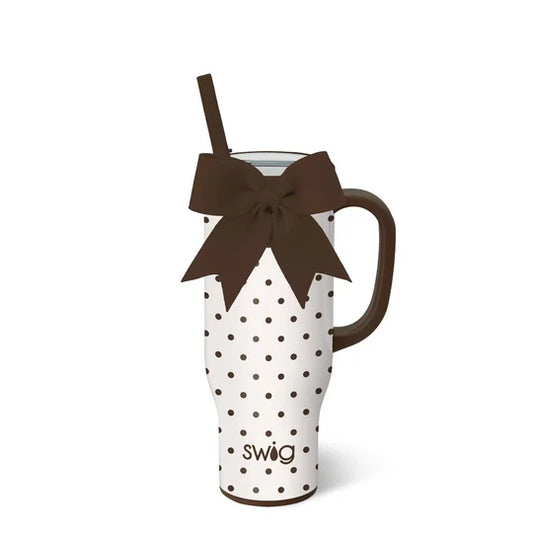 Swig | Mocha Dots Mega Mug 30oz