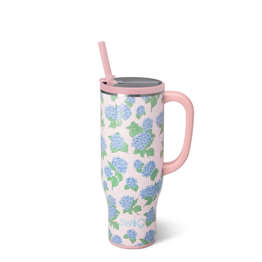 Swig | Hydrangeas Mega Mug 30z