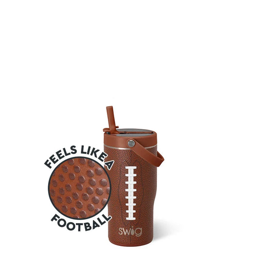 Swig | Football Leakproof To-Go Tumbler 14oz.