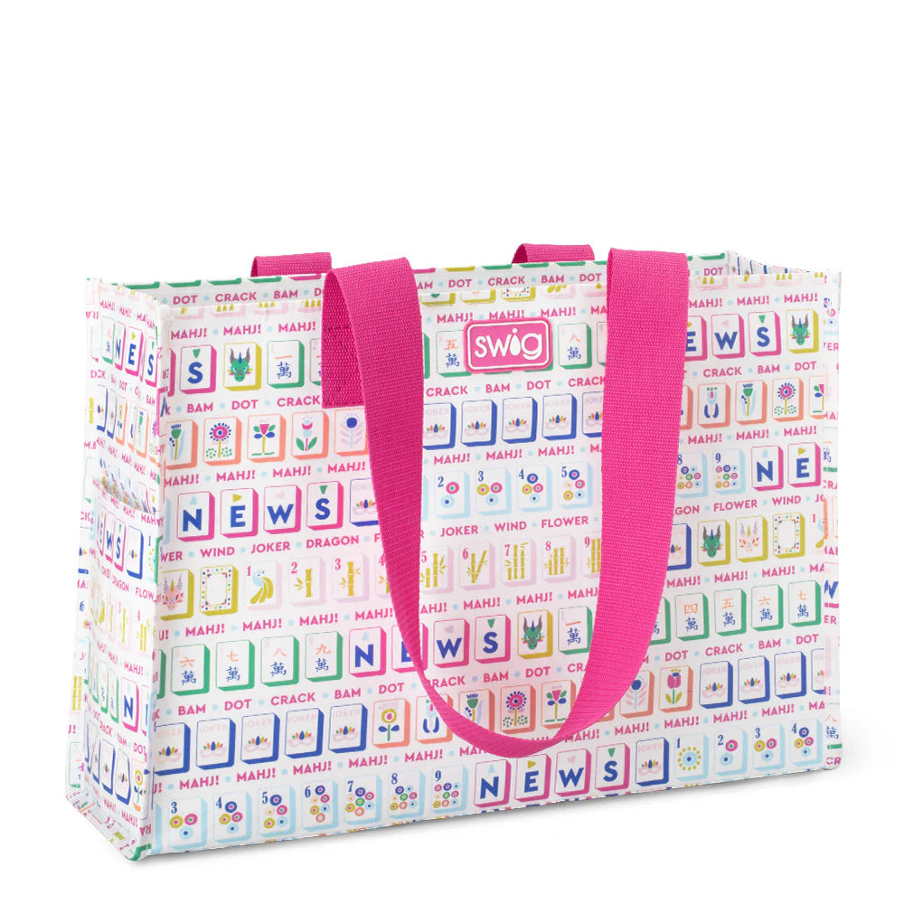 Mahjong Large Reusable Gift Bag