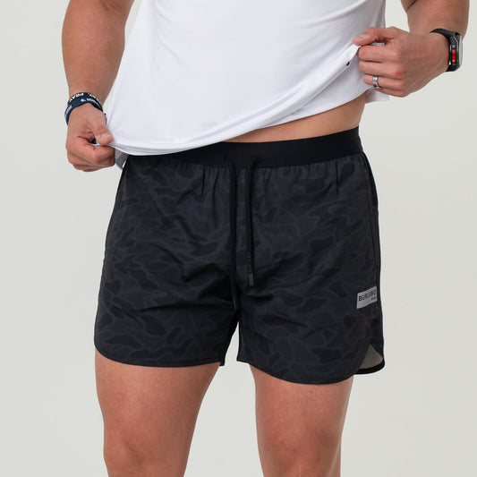Burlebo Training Short in Black Camo
