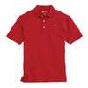 Onward Reserve | UGA Standing Bulldog Solid Performance Polo in Red