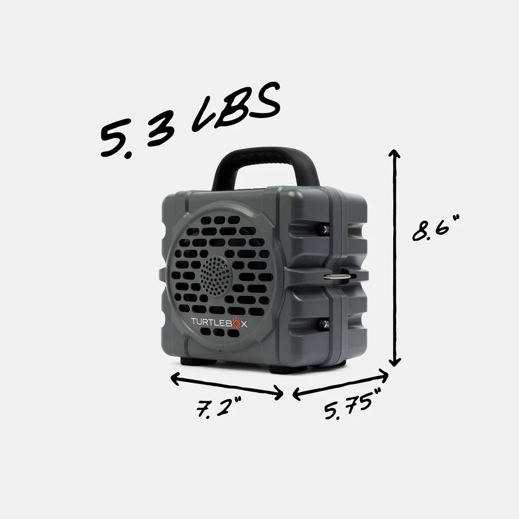 Turtlebox | Cub in Gray