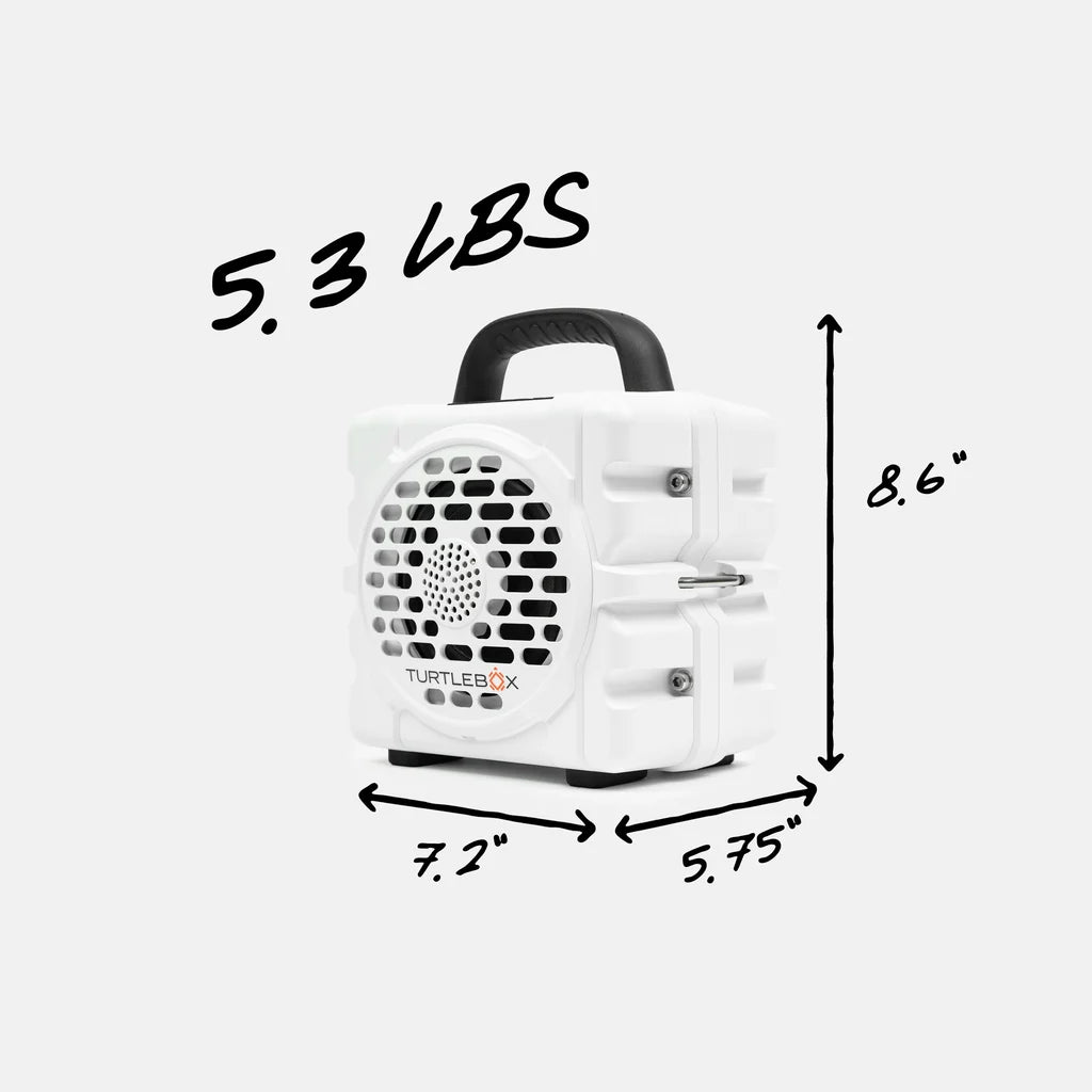Turtlebox | Cub in White