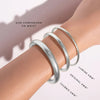 BuDhaGirl | Silver Lumine All Weather Bangles (Set of 6)