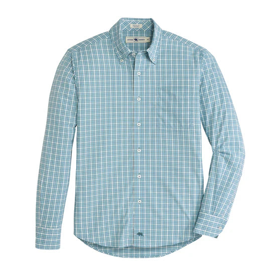 Onward Reserve | Ruskin Tailored Fit Performance Shirt in Surf