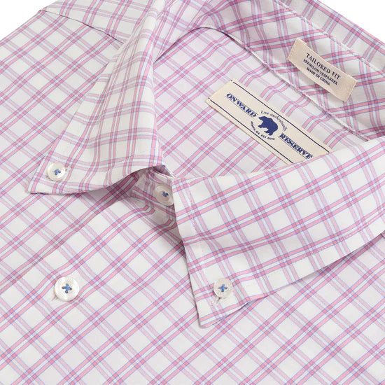 Onward Reserve | Smolian Tailored Fit Performance Shirt in Orchid