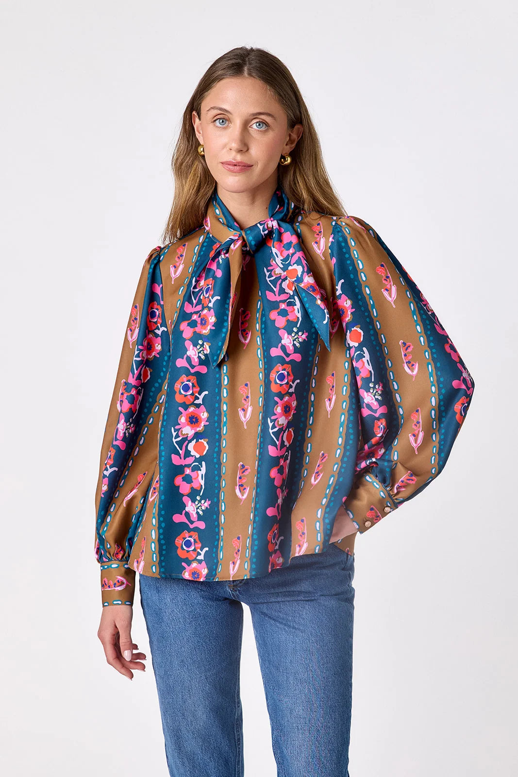 Crosby | Estelle Blouse in Tapestry