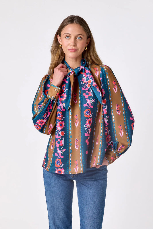 Crosby | Estelle Blouse in Tapestry