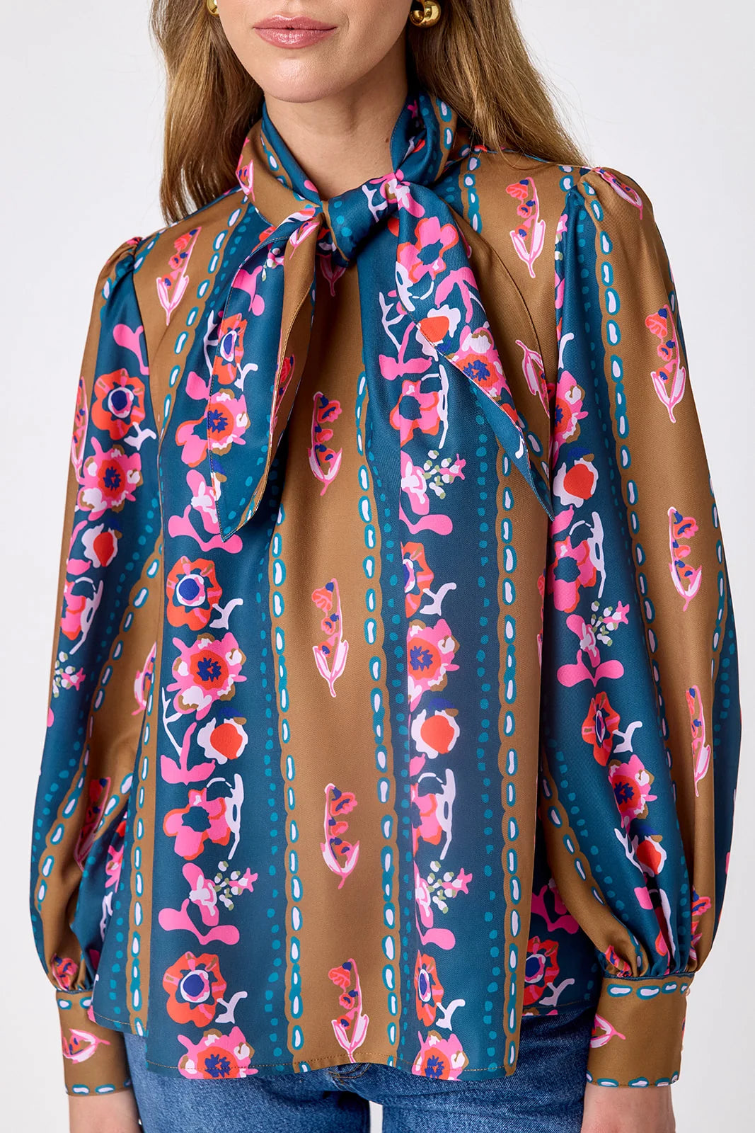 Crosby | Estelle Blouse in Tapestry