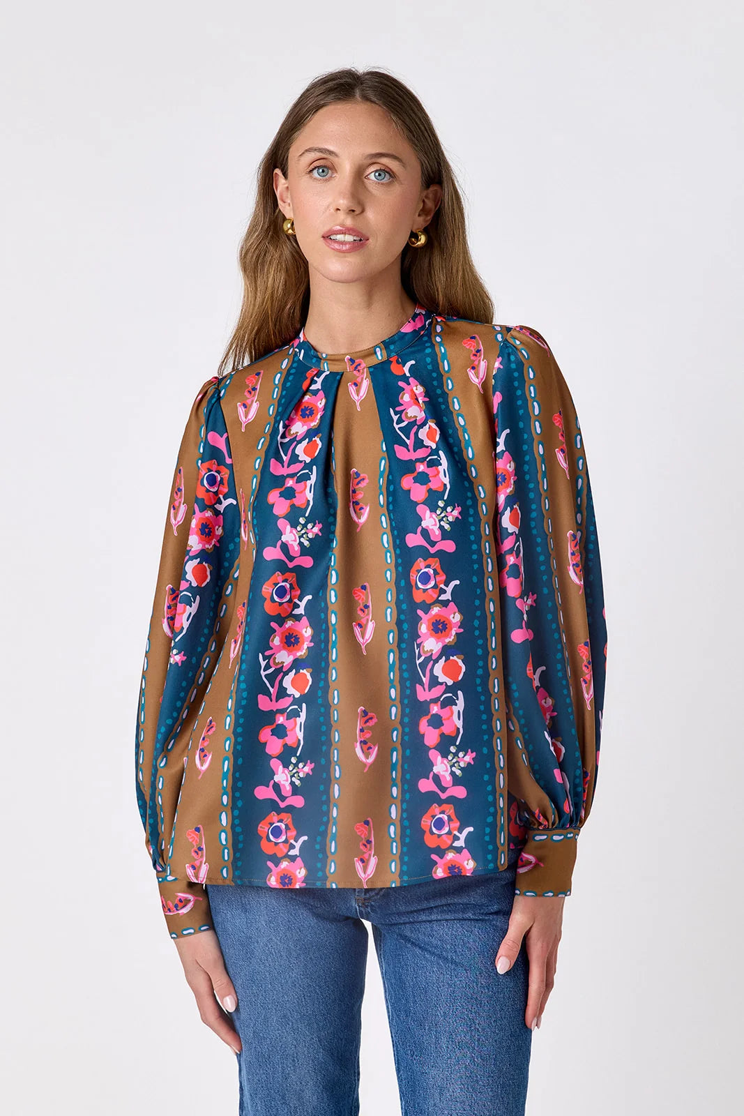 Crosby | Estelle Blouse in Tapestry