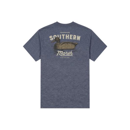 Southern Marsh | Youth SEAWASH - Vintage Duck Decoy - In Position T-Shirt in Washed Navy