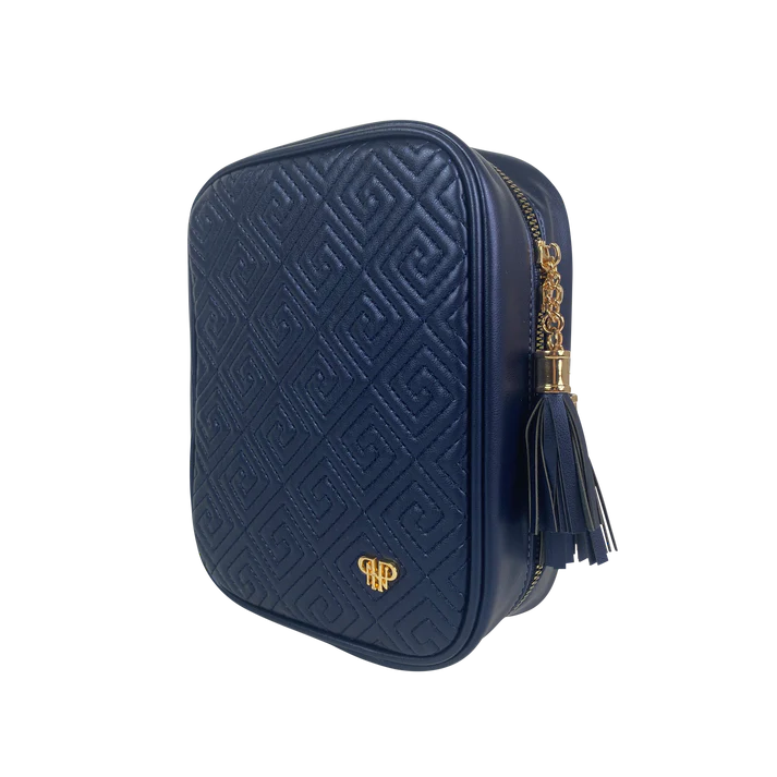 PurseN Trinity Jewelry Case - Greek Navy