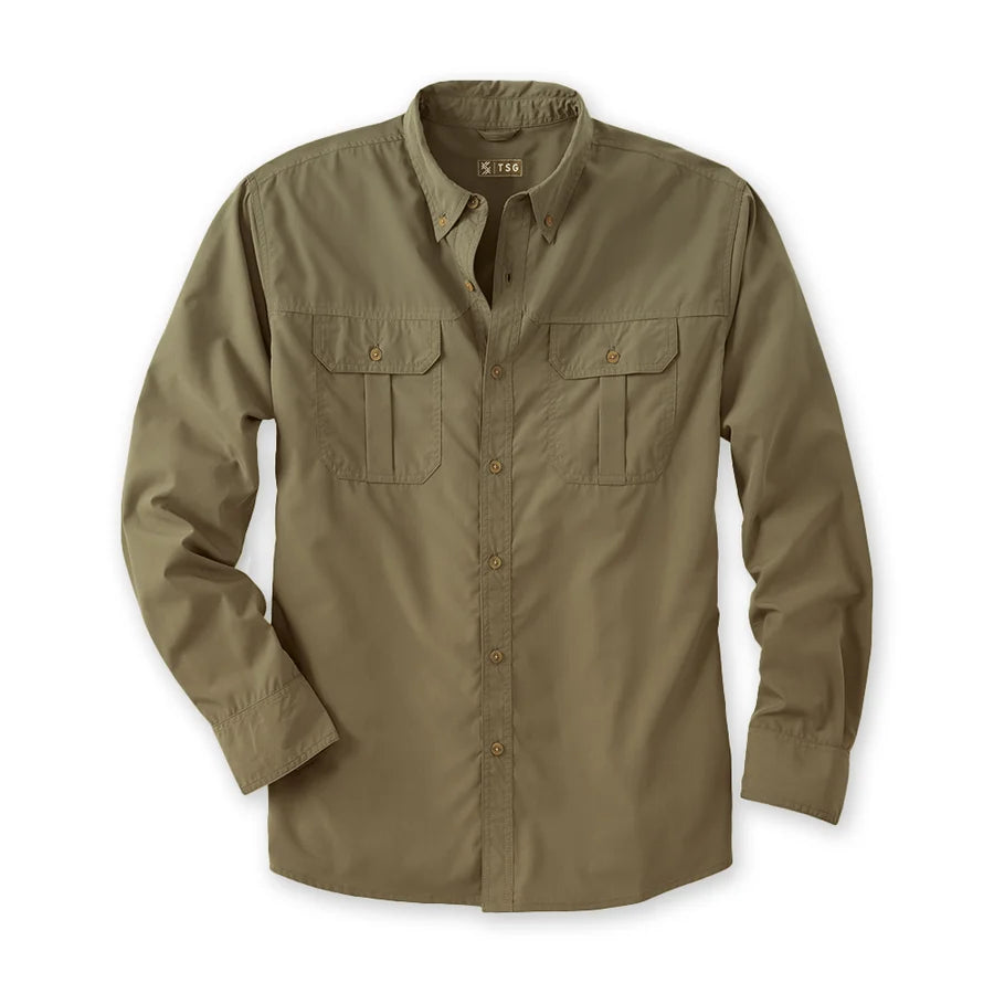 TSG | Airetex™ Rise Field Shirt in Dusty Olive