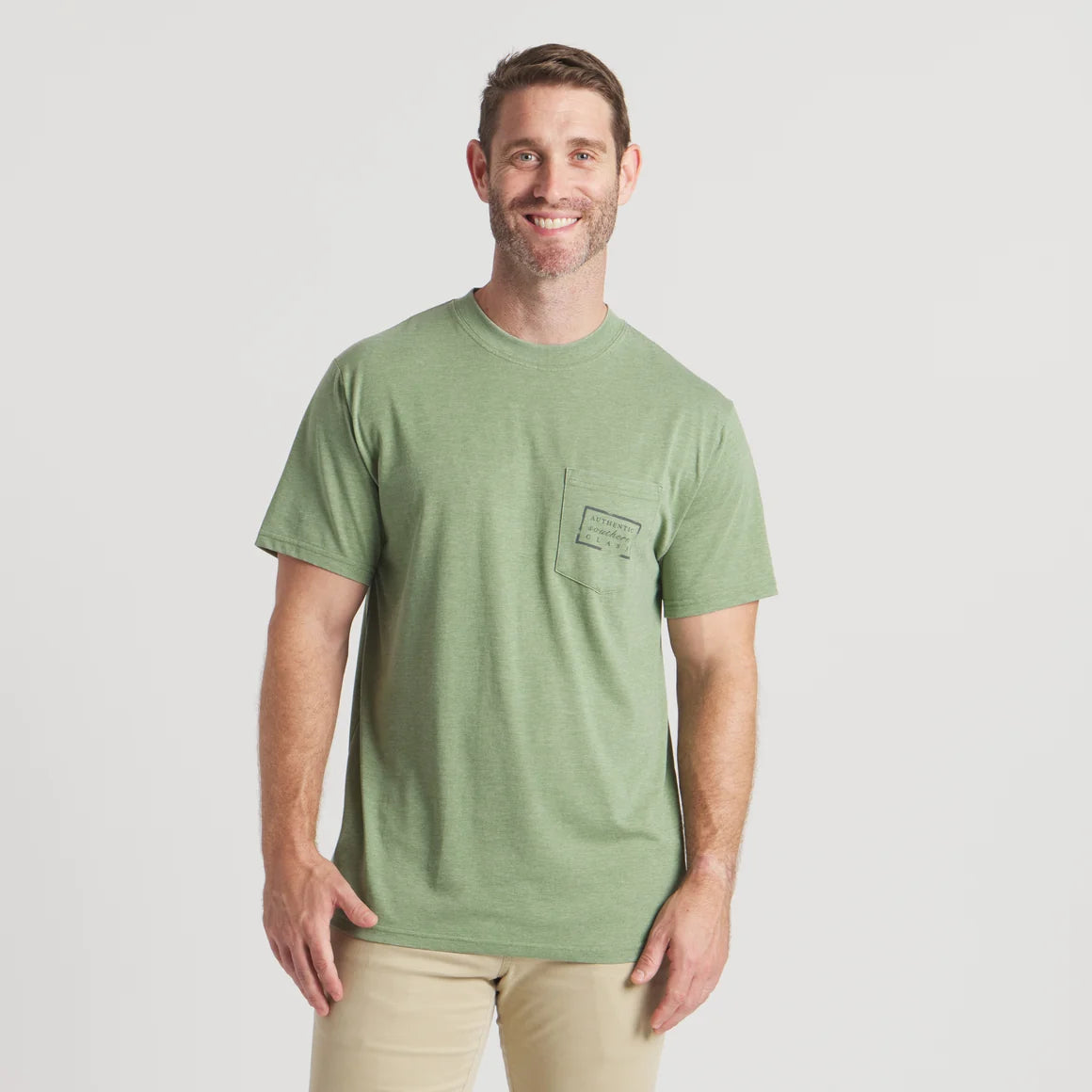 Southern Marsh | Authentic T-Shirt in Dark Fern