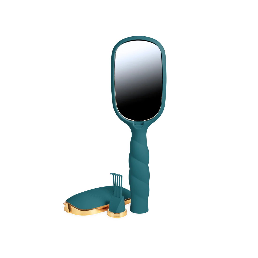 Teleties | Detangler Hair Brush for Medium Hair in Teal With It