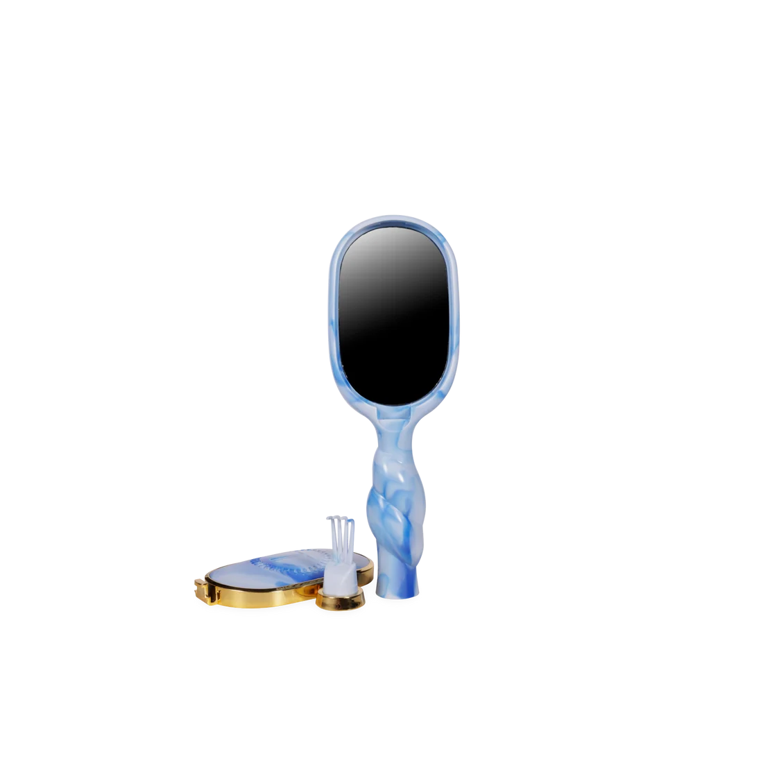 Teleties | Mini Detangler Hair Brush for Medium Hair in Tide & True