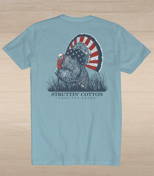 Struttin Cotton | Tom America T-Shirt in Beachwash