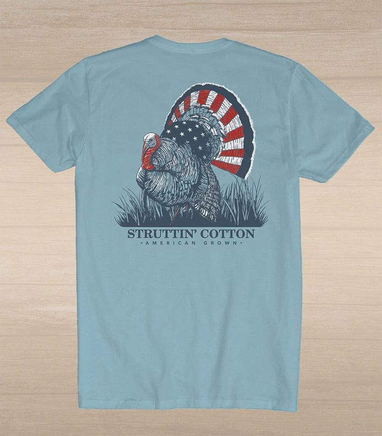 Struttin Cotton | Tom America T-Shirt in Beachwash