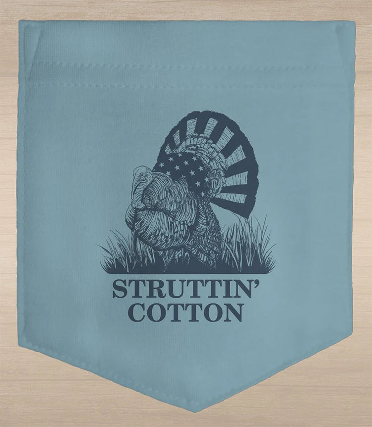 Struttin Cotton | Tom America T-Shirt in Beachwash