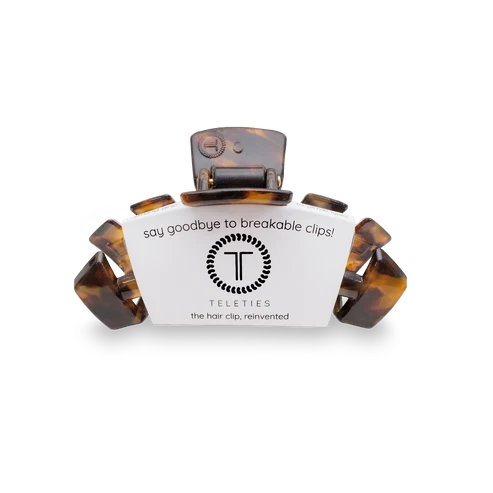 Teleties | Classic Tortoise Small Claw Clip