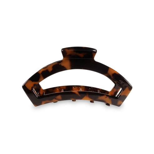 Teleties | Open Tortoise Medium Hair Clip