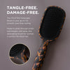 Teleties | Detangler Hair Brush for Thick Hair in Tortoise