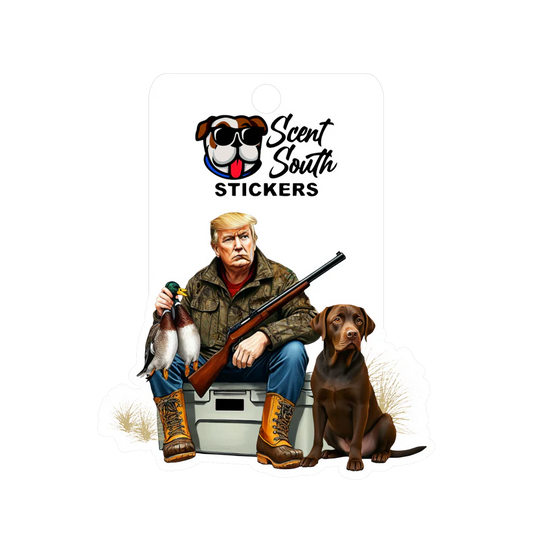 Trump hunt - sticker