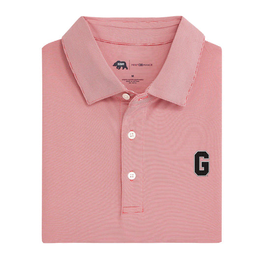 Onward Reserve Vintage G Hairline Stripe Performance Polo