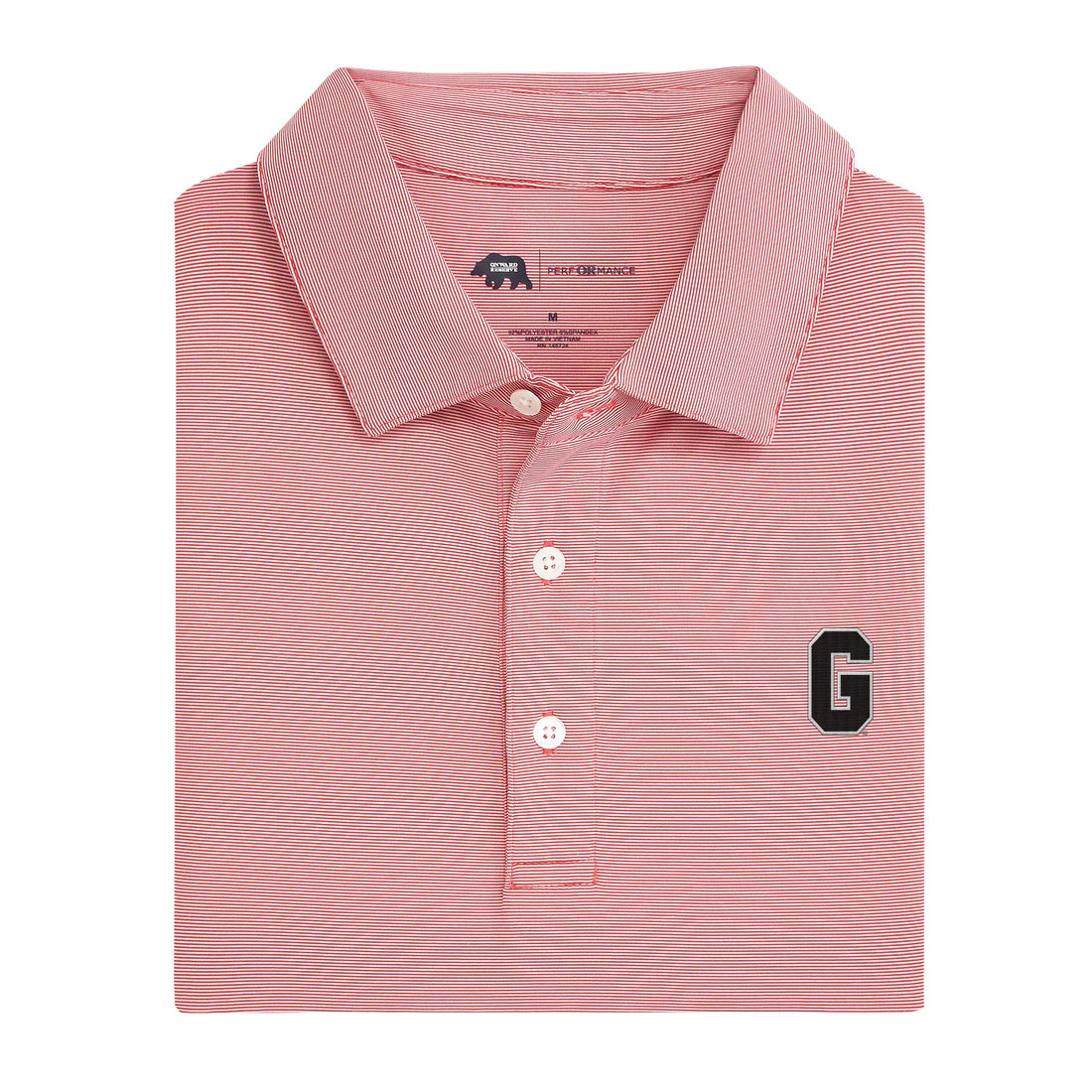 Onward Reserve Vintage G Hairline Stripe Performance Polo