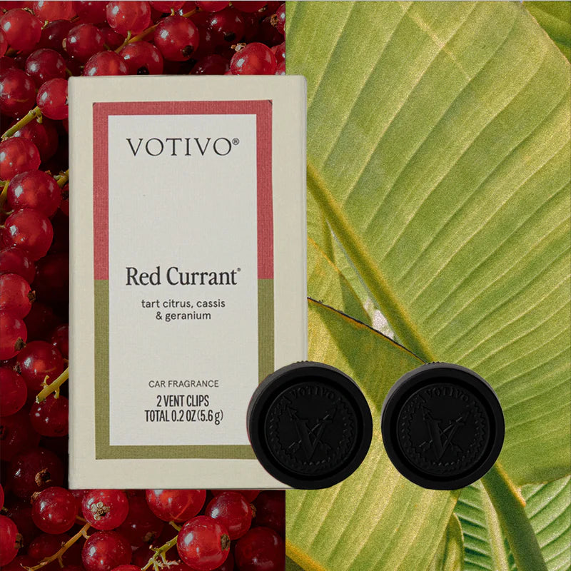 Votivo | Red Currant Car Fragrance (2 Pack)