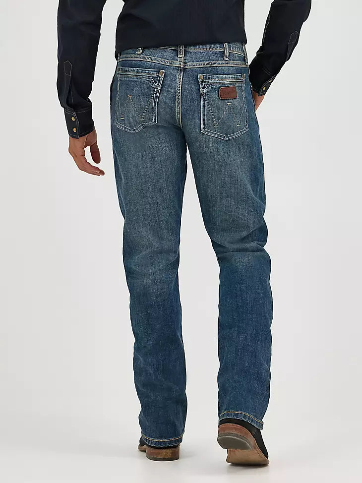 Wrangler | Men's Wrangler Retro® Slim Fit Bootcut Jean in Layton