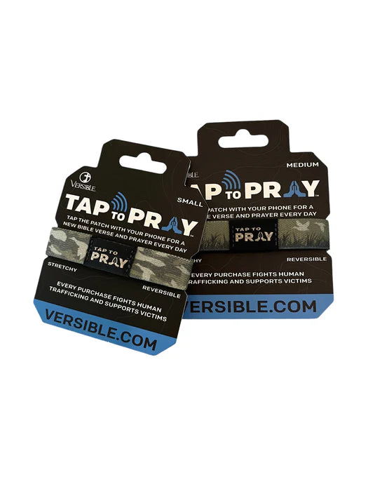 Tap to Pray Wristband - Waterfowl Camo