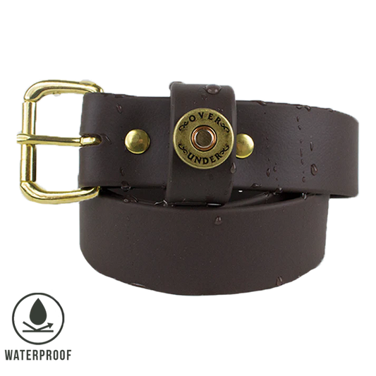 Over Under I Waterproof Single Shot Belt in Brown