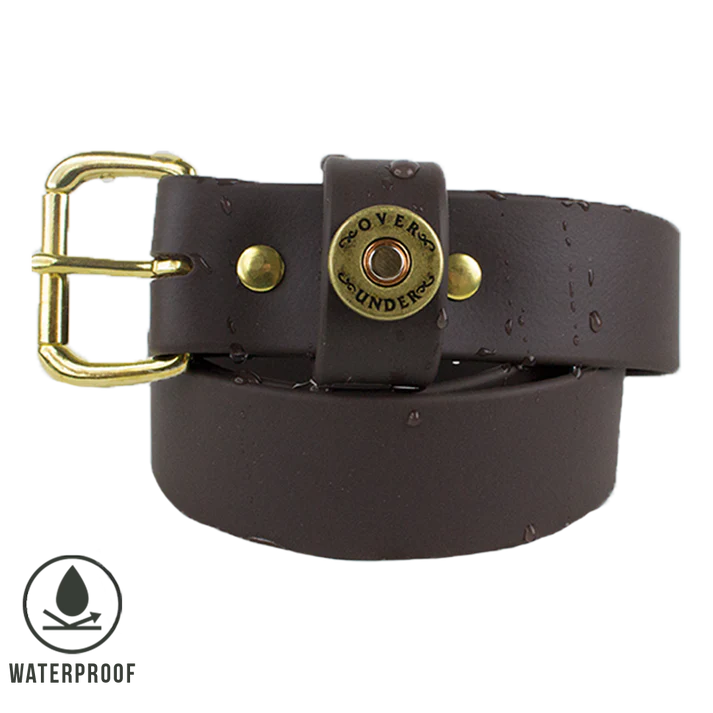 Over Under I Waterproof Single Shot Belt in Brown