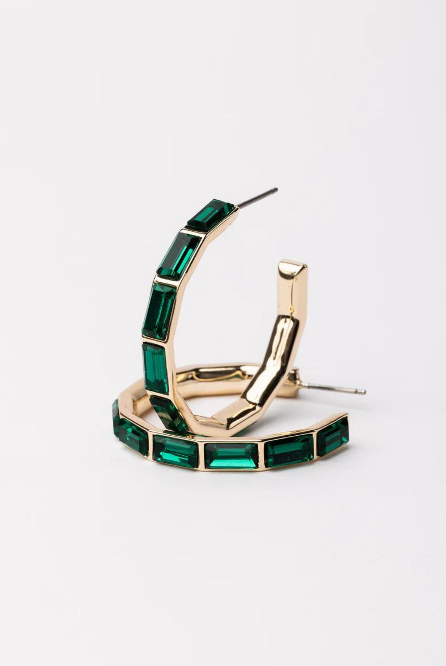 Kora Earrings in Emerald