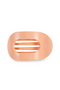 Peach Fuzz Medium Flat Round Clip