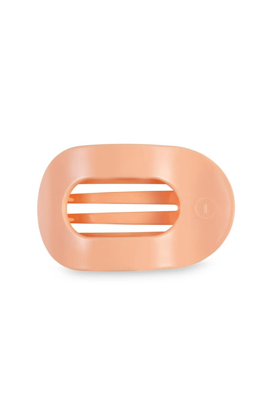 Peach Fuzz Small Flat Round Clip