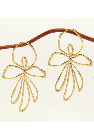 Mignonne Gavigan Sade Earrings in Gold
