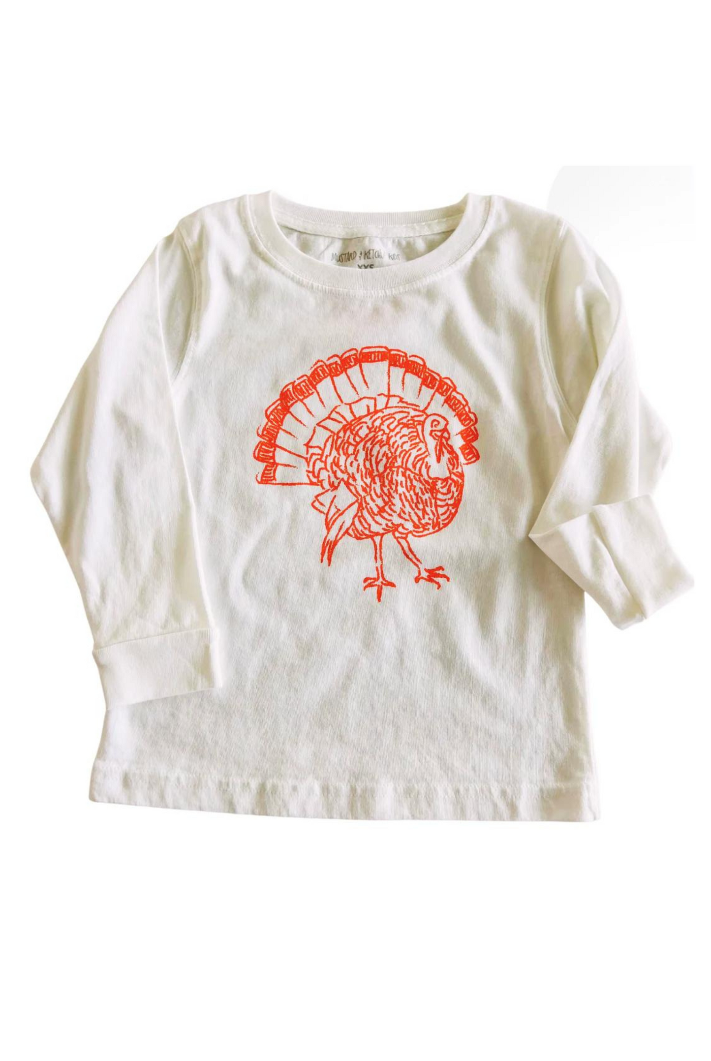 Burnt Orange Turkey Long Sleeve T-Shirt